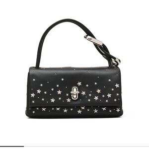 Black Star-Studded Handbag